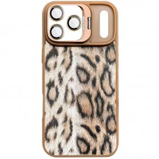 Чохол TPU+PC Wild Leopard with MagSafe and Lens для Apple iPhone 17 Pro (6.3")  Brown - 00000085176_2