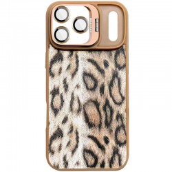 Чохол TPU+PC Wild Leopard with MagSafe and Lens для Apple iPhone 17 Pro (6.3")  Brown - 00000085176_2