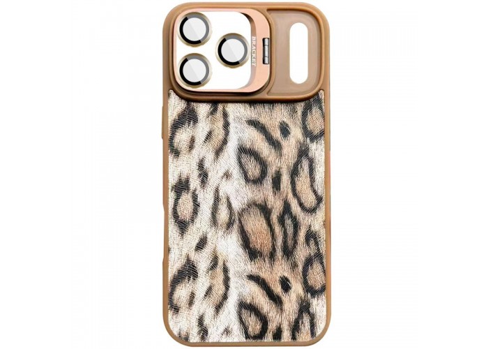 Чохол TPU+PC Wild Leopard with MagSafe and Lens для Apple iPhone 17 Pro (6.3