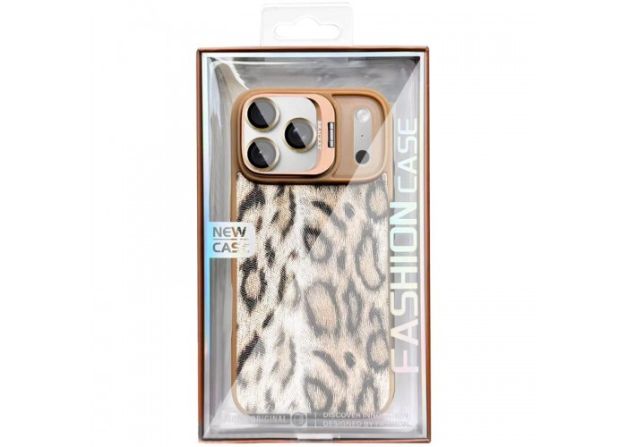 Чохол TPU+PC Wild Leopard with MagSafe and Lens для Apple iPhone 17 Pro (6.3