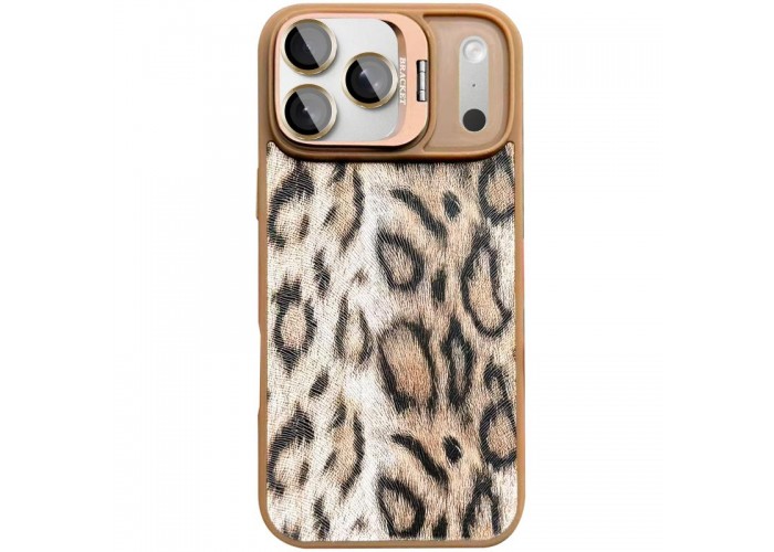 Чохол TPU+PC Wild Leopard with MagSafe and Lens для Apple iPhone 17 Pro (6.3