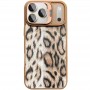 Чохол TPU+PC Wild Leopard with MagSafe and Lens для Apple iPhone 17 Pro (6.3