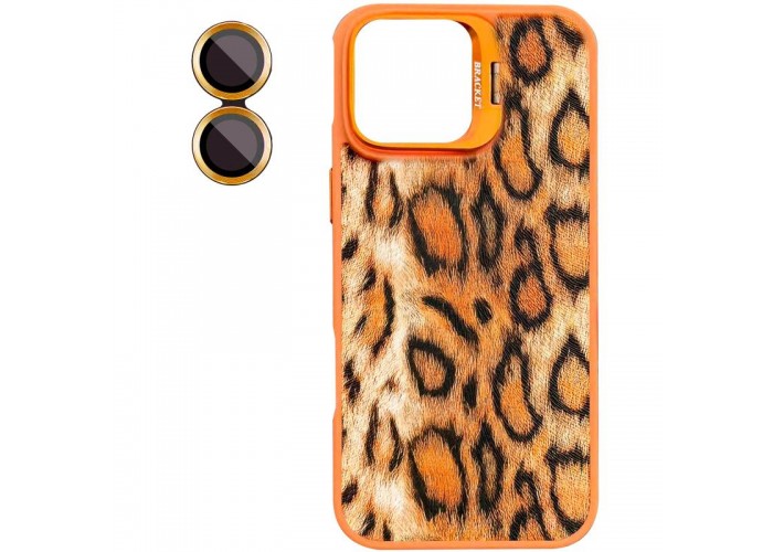 Чохол TPU+PC Wild Leopard with MagSafe and Lens для Apple iPhone 13 / 14 (6.1