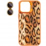 Чохол TPU+PC Wild Leopard with MagSafe and Lens для Apple iPhone 13 / 14 (6.1