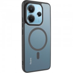 Чохол TPU Bloom with MagSafe для Xiaomi Redmi Note 14 4G (Europe version)  Black - 00000079201_1