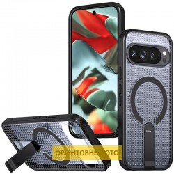 Чохол TPU Breeze with MagSafe stand для Google Pixel 9 / 9 Pro / 10 / 10 Pro  Black - 00000083519_1