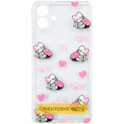 Чохол TPU Clear Joy для Samsung Galaxy A17 4G/5G  Strawberry Cats - 00000084803_5