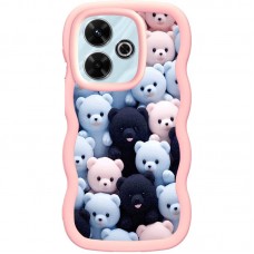 Чохол TPU Cloudy Pictures для Xiaomi Redmi Note 14 5G  Bears - 00000078305_1