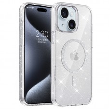 Чохол TPU Eclipse Sparkle (MagFit) для Apple iPhone 14 / 13 (6.1")  Clear - 00000077638_2