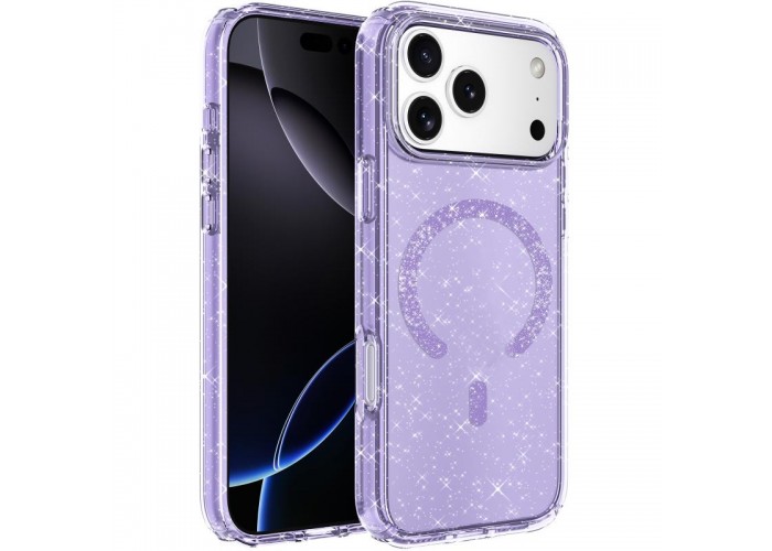 Чохол TPU Eclipse Sparkle (MagFit) для Apple iPhone 17 Pro Max (6.9