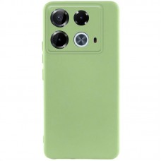 Чохол TPU GETMAN Liquid Silk Full Camera для Infinix Note 40 4G  Зелений / Pistachio - 00000077916_4