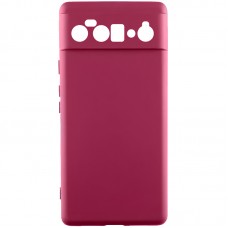 Чохол TPU GETMAN Liquid Silk Full Camera для Motorola Edge 60 Fusion  Бордовий / Marsala - 00000083447_5