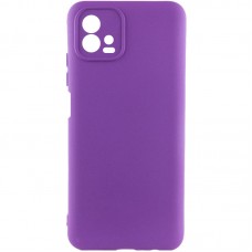 Чохол TPU GETMAN Liquid Silk Full Camera для Motorola Moto G72  Фіолетовий / Purple - 00000074058_14