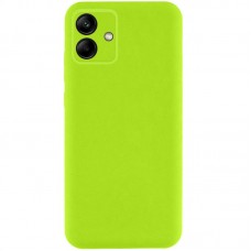 Чохол TPU GETMAN Liquid Silk Full Camera для Samsung Galaxy A06  Салатовий / Neon Green - 00000074074_9