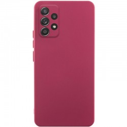 Чехол TPU GETMAN Liquid Silk Full Camera для Samsung Galaxy A52 4G / A52 5G / A52s  Бордовый / Marsala - 00000073793_1