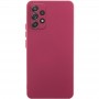 Чехол TPU GETMAN Liquid Silk Full Camera для Samsung Galaxy A52 4G / A52 5G / A52s  Бордовый / Marsala - 00000073793_1