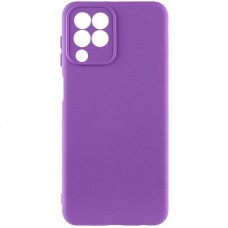 Чохол TPU GETMAN Liquid Silk Full Camera для Samsung Galaxy M33 5G  Фіолетовий / Purple - 00000081481_15