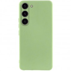 Чохол TPU GETMAN Liquid Silk Full Camera для Samsung Galaxy S23  Зелений / Pistachio - 00000076612_5