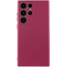 Чохол TPU GETMAN Liquid Silk Full Camera для Samsung Galaxy S26 Ultra  Бордовий / Marsala - 00000084521_5