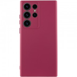 Чохол TPU GETMAN Liquid Silk Full Camera для Samsung Galaxy S26 Ultra  Бордовий / Marsala - 00000084521_5