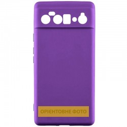 Чохол TPU GETMAN Liquid Silk Full Camera для TECNO Spark Go 1  Фіолетовий / Purple - 00000080997_11