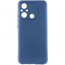 Чохол TPU GETMAN Liquid Silk Full Camera для Xiaomi Redmi 12C  Синій / Navy Blue - 00000077925_12