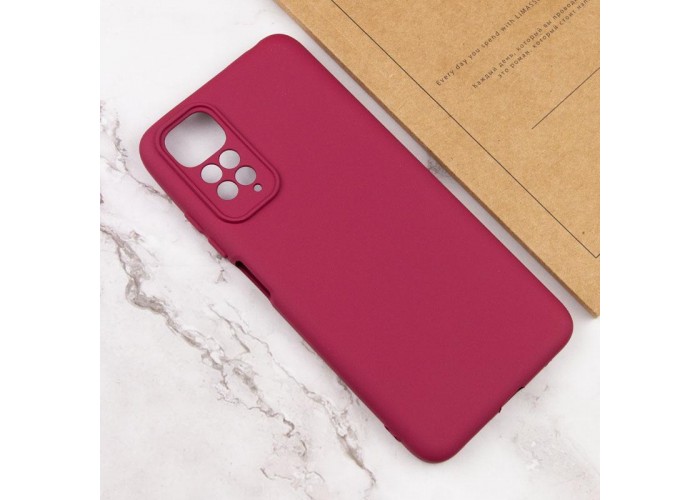 Чохол TPU GETMAN Liquid Silk Full Camera для Xiaomi Redmi Note 11 (Global) / Note 11S