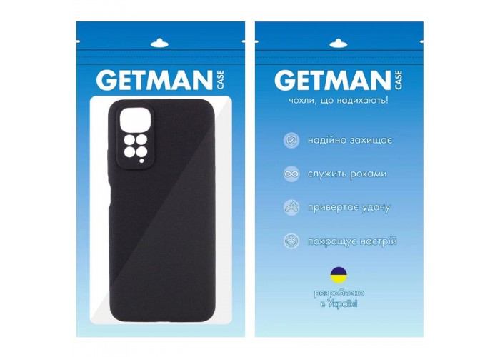 Чохол TPU GETMAN Liquid Silk Full Camera для Xiaomi Redmi Note 11 (Global) / Note 11S