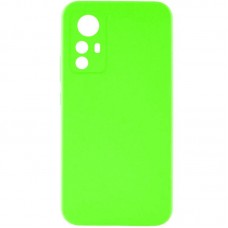 Чохол TPU GETMAN Liquid Silk Full Camera для Xiaomi Redmi Note 12S  Салатовий / Neon Green - 00000074071_9