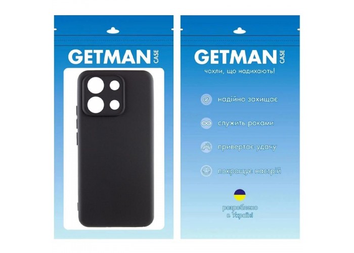 Чохол TPU GETMAN Liquid Silk Full Camera для Xiaomi Redmi Note 13 Pro 4G / Poco M6 Pro 4G / Note 14S