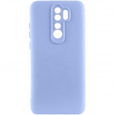 Чохол TPU GETMAN Liquid Silk Full Camera для Xiaomi Redmi Note 8 Pro  Бузковий / Light purple - 00000073804_22