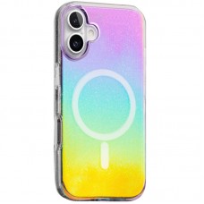 Чохол TPU Galaxy Sparkle (MagFit) для Apple iPhone 16 (6.1")  Chroma+Glitter - 00000073117_6