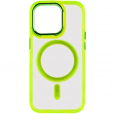 Чохол TPU Iris with MagSafe для Apple iPhone 13 Pro (6.1")  Жовтий - 00000064764_2