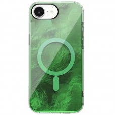 Чохол TPU Shiny Mountain (MagFit) для Apple iPhone 16e (6.1")  Green - 00000077834_3