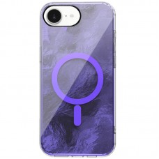 Чохол TPU Shiny Mountain (MagFit) для Apple iPhone 16e (6.1")  Purple - 00000077834_6