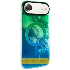 Чохол TPU Shiny Mountain (MagFit) для Apple iPhone 17 Air (6.5")  Green / Blue - 00000080429_4
