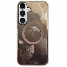 Чохол TPU Shiny Mountain (MagFit) для Samsung Galaxy S23 FE  Chocolate - 00000078877_2