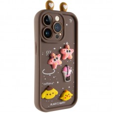 Чохол TPU Toys Case with Ears для Apple iPhone 12 Pro (6.1")  Brown - 00000078433_2