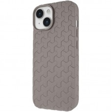 Чохол TPU Weaving для Apple iPhone 15 (6.1")  Grey - 00000074857_3