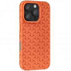 Чохол TPU Weaving для Apple iPhone 16 Pro Max (6.9")  Orange - 00000074862_4