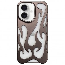 Чохол TPU WinFire для Apple iPhone 16 (6.1")  Brown - 00000078071_3