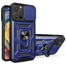 Чохол Ummi Camshield Serge Ring для Apple iPhone 12 Pro Max (6.7")  Синій - 00000080687_6