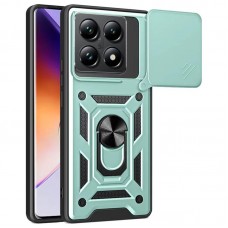 Чохол Ummi Camshield Serge Ring для Xiaomi 14T Pro  Зелений - 00000080781_2
