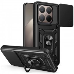 Чохол Ummi Camshield Serge Ring для Xiaomi 15T  Чорний / Black - 00000085071_7