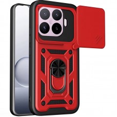 Чохол Ummi Camshield Serge Ring для Xiaomi 17T Pro  Червоний / Red - 00000087292_4