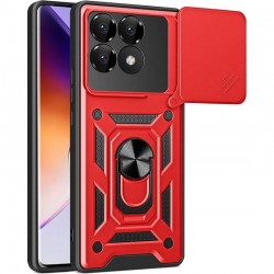 Чохол Ummi Camshield Serge Ring для Xiaomi Poco F7 Pro  Червоний - 00000080723_4