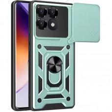 Чохол Ummi Camshield Serge Ring для Xiaomi Poco F7 Pro  Зелений - 00000080723_2