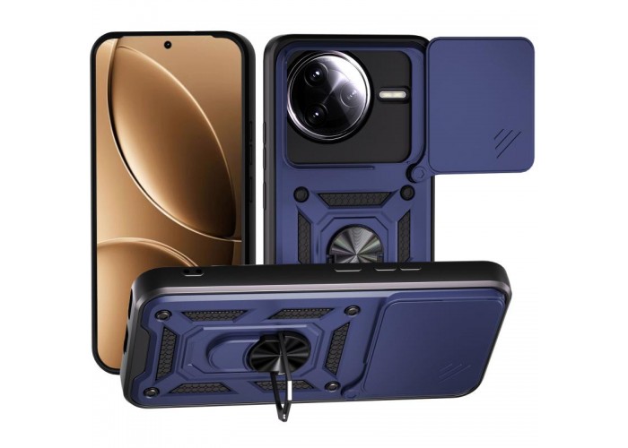 Чохол Ummi Camshield Serge Ring для Xiaomi Poco F7 Ultra