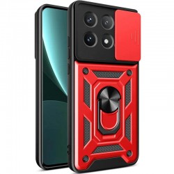 Чохол Ummi Camshield Serge Ring для Xiaomi Poco X6 Pro  Червоний - 00000080795_4