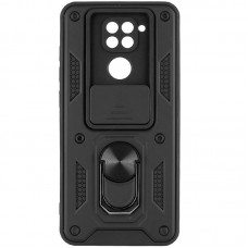 Чохол Ummi Camshield Serge Ring для Xiaomi Redmi Note 9 / Redmi 10X  Чорний - 00000080737_7
